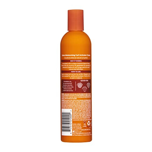 Cantu Cantu Moisturizing Curl Activator Cream, 355ml ( Pack of 1) 1