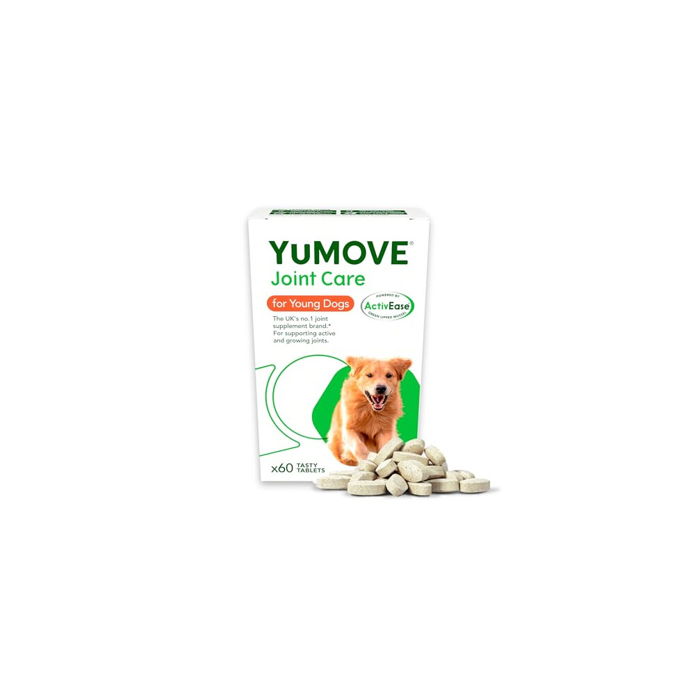 YuMOVE Joint Supplement - Young/Active Dogs, 60 Tablets