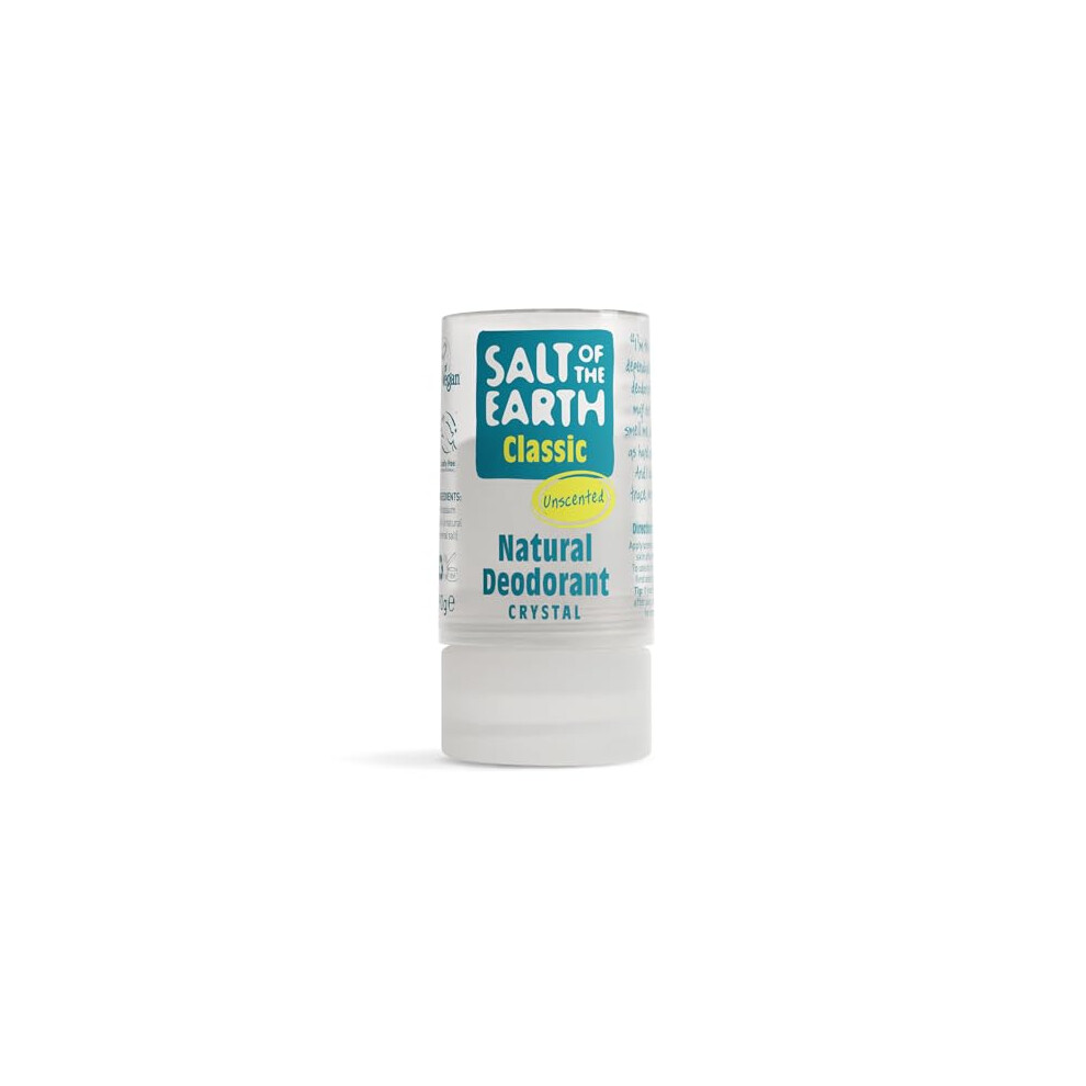 Salt Of The Earth Natural Deodorant Crystal Classic, Fragrance Free, 90G