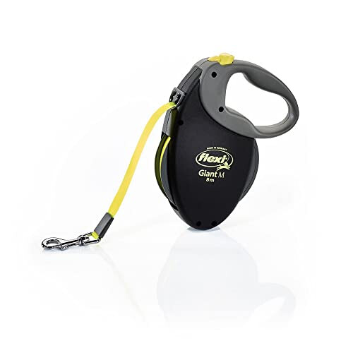 flexi flexi Giant M Tape 8 m black/neon yellow