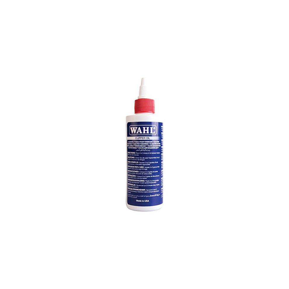 Wahl Clipper Oil, Beard Trimmers and Shavers, Lubricating Oils, Maintenance for Blades, Suitable for Trimmer Blades, Reduces Friction
