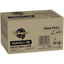 Pedigree DentaStix, Functional Snacks, Daily Dental Chews for Small Dogs (5 -10 kg), Megapack of 16 x 7 (112 Sticks)