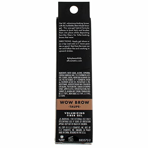 e.l.f. e.l.f. Wow Brow Gel - Volumizing, Taupe, 3.5g 2