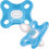 MAM MAM Comfort Soothers, 0-2 Months, 2 Pack, Steriliser Case, Blue 1
