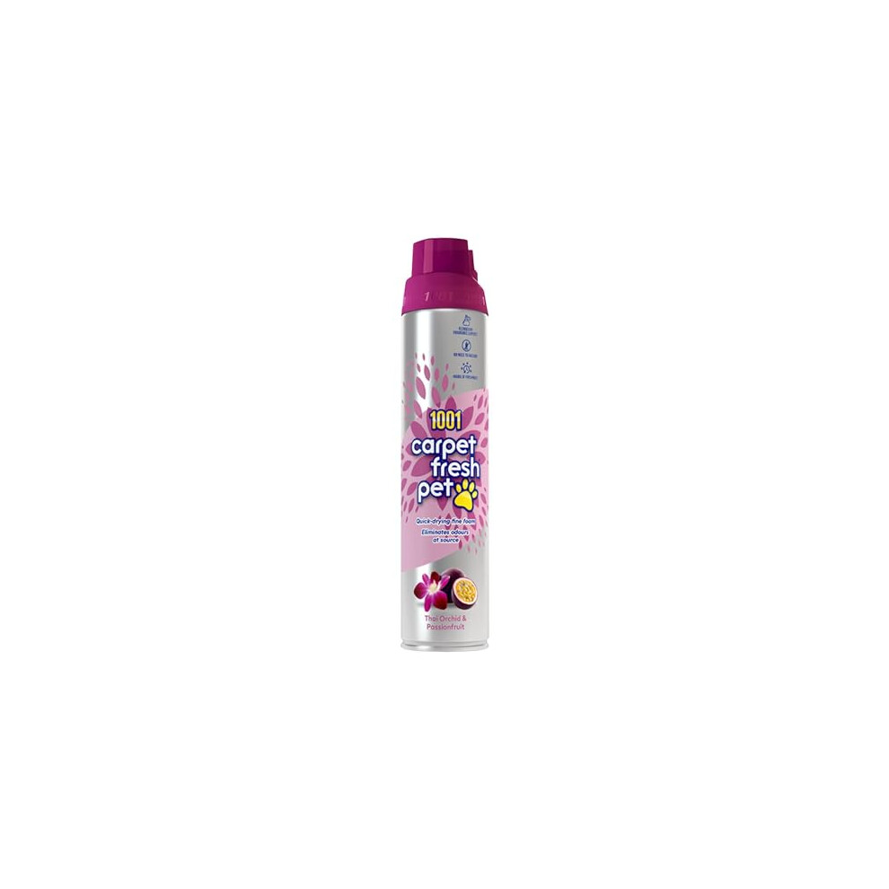 1001 Carpet Fresh Pet - Thai Orchid & Passionfruit - 300Ml