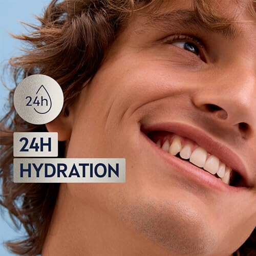 NIVEA NIVEA MEN Sensitive Face Moisturiser, 75ml, 0% Alcohol 2