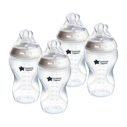 Tommee Tippee Tommee Tippee Anti-Colic Bottle 340ml - 3+ Months, 4 Pack