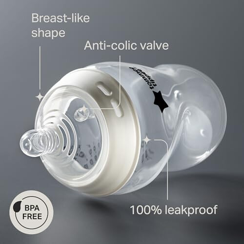Tommee Tippee Tommee Tippee Anti-Colic Bottle 340ml - 3+ Months, 4 Pack 2