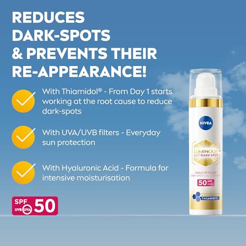 NIVEA NIVEA Cellular Luminous 630 Day Moisturiser SPF50 40ml 1
