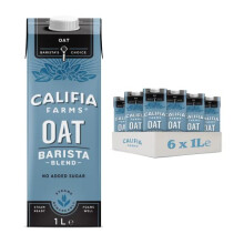 Califia Farms Oat Barista Blend with Calcium - Dairy Free, Lactose Free, Vegan (6 x 1L)