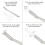 Tweezerman Facial Razor Replacement Blades (4-Pack), Silver 4