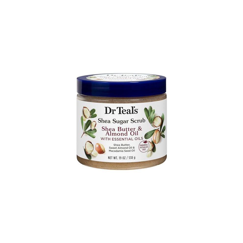 Dr Teal's Shea Butter & Almond Oil Body Sugar Scrub 538G