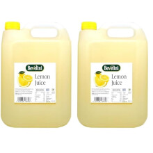 Bevelini Lemon Juice, 4 Litre (Pack of 2)