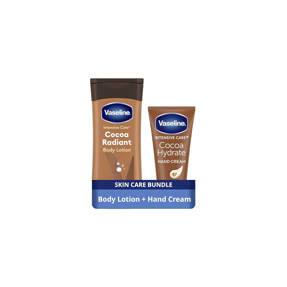 Vaseline Cocoa Radiant Lotion 200Ml & Hand 75Ml Cream