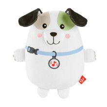 Fisher-Price Baby Plush Toy Calming Vibes Puppy Soother Portable Sound Machine for Newborns, HTJ68
