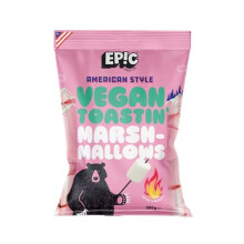 EPIC SNAX CO American Style Pink & White Toastin' Marshmallows Gluten Free & Vegan Friendly Perfect for Toasting 200 g (Pack of 1)