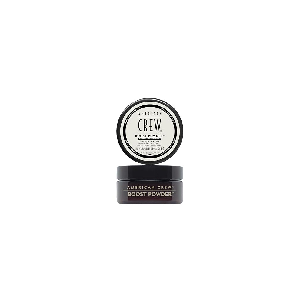 American Crew Volume Boost Hair Powder, Gifts For Men, Adds Thickness & Lift, Matte Finish, Paraben Free & Water Soluble - 10g
