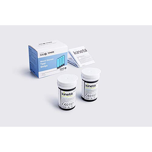 Kinetik Wellbeing Blood Glucose Test Strips, 100 Count 2