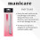 Manicare Glass Nail File, Double Sided, Protective Case 5
