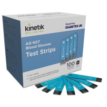 Kinetik Wellbeing Blood Glucose Test Strips, 100 Count