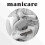 Manicare Glass Nail File, Double Sided, Protective Case 6