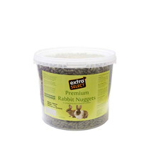 Extra Select Premium Extruded Nuggets Rabbit Feed Tub, 5 Litre