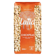 Laila Chickpeas 2 kg (Pack of 1)
