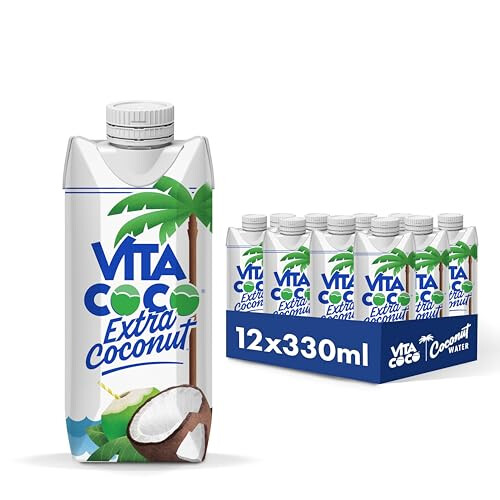 Vita Coco Extra Coconut Water Multipack, 330ml x 12