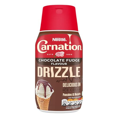 Carnation Chocolate Drizzle Sauce 450g Bottle