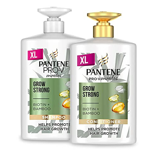 Pantene Pantene Grow Strong Shampoo & Conditioner Set, 2x 1L