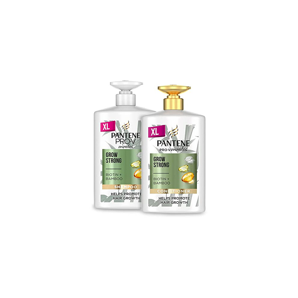 Pantene Grow Strong Shampoo & Conditioner Set, 2X 1L