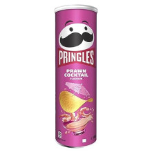 Pringles Prawn Cocktail Flavour Crisps 185g (Packaging may vary)
