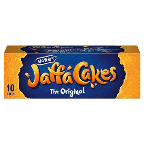 McVities McVitie's Jaffa Cakes Original Chocolate Biscuits 10 Cakes, 110g