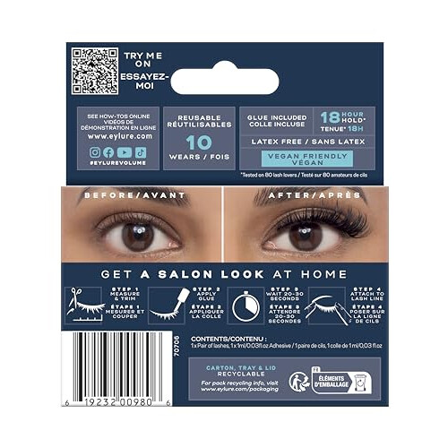 Eylure Eylure Volume & Curl No. 123 False Lashes 1