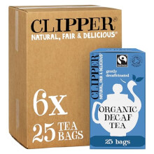 Clipper Organic Decaf Tea Bags, Individually Wrapped, 150 Bags