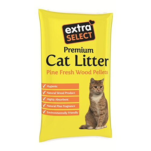Extra Select Premium Wood Based Cat Litter, 15 L