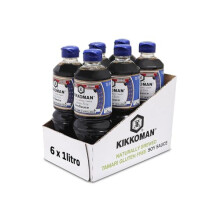 Kikkoman Tamari Gluten free Soy Sauce, 1 Litre, Naturally Brewed