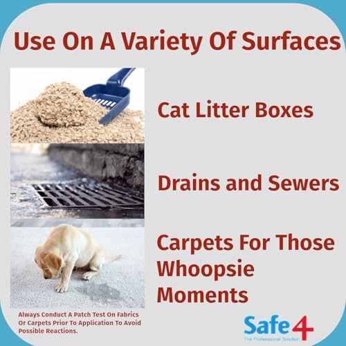Safe4 Odour Killer, 500ml Spray, Non-Toxic 2
