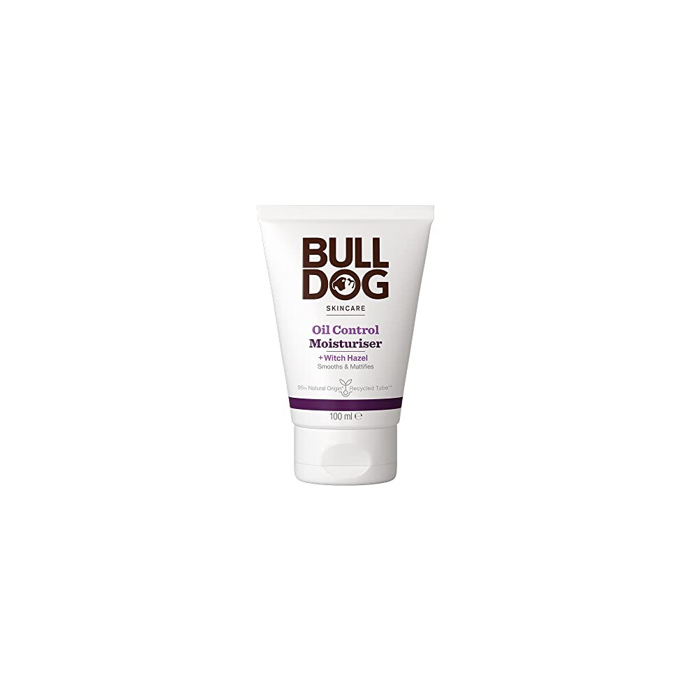 Bulldog Skincare Oil Control Moisturiser 100ml - Moisturiser for Men - For Oily Skin