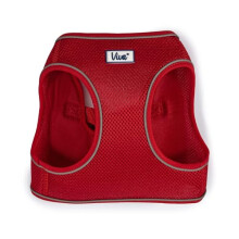 Fluval Step In Mesh Dog Harness Medium Red, 1 kg