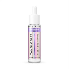 Tanologist Self Tan Drops Dark (30 ml) Add Self Tanning Drops to Skin Care For Sensitive Skin Dermatologist Approved Clean Ingredients & Vegan