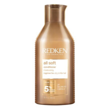 REDKEN All Soft Conditioner, for Dry Hair, Argan Oil, Intense Softness and Shine, 300ml