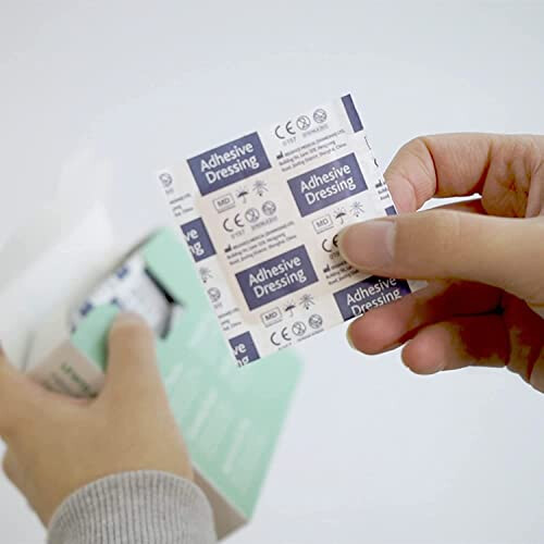 Lewis-Plast Plasters, 100 Pack, Breathable, Hypoallergenic 2