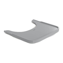 hauck Alpha Wooden Tray, Grey - Tray for Alpha+ Wooden Highchair, FSC Certified Beech Wood, 6 Months+, Easy to Clean, Raised Edge