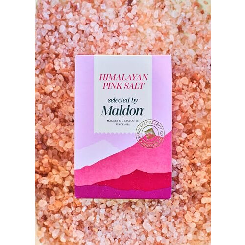 Maldon Himalayan Pink Salt, Coarse, 250g 2