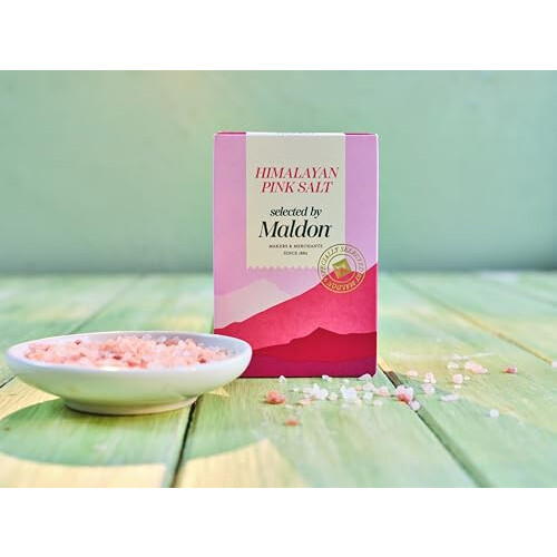 Maldon Himalayan Pink Salt, Coarse, 250g 1