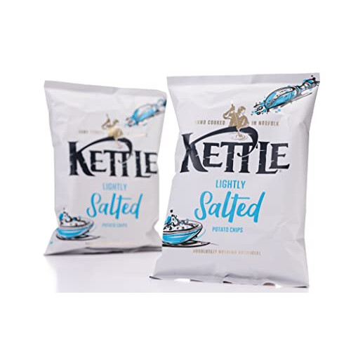 Kettle Lightly Salted Chips, 130g 2