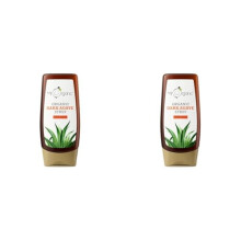 Mr Organic - Organic Dark Agave Syrup 250 ml - Non GMO & Preservative Free - Gluten Free & Vegan - Made With Organic Agave Syrup - Pack of 2