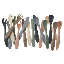 Vital Baby Cutlery 15pk, 6m+, Chunky Handles, BPA-Free