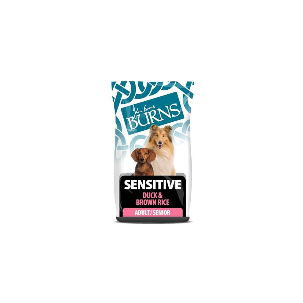Burns Brown Pet Nutrition Hypoallergenic Complete Dry Dog Food Adult And Senior Dog Sensitive With Duck And Rice 2 Kg
